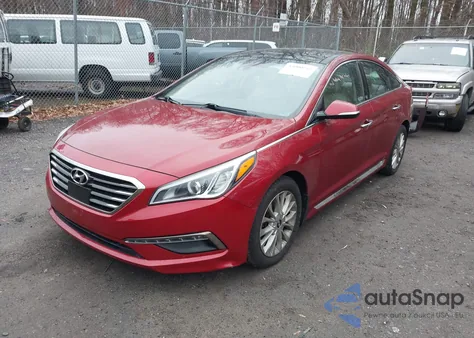 2015 Hyundai Sonata Limited from USA, damaged, VIN 5NPE34AF0FH031574